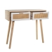 Console Alexandra House Living Wit Bruin Hout 90 x 80 x 28 cm