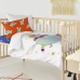 Dekbedovertrek set HappyFriday Le Petit Prince Multicolour Wieg voor baby's 2 Onderdelen