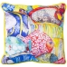 Kudde Alexandra House Living Multicolour Textil 45 x 45 cm