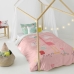 Dekbedovertrek set HappyFriday Moshi Moshi Hola Multicolour Bed van 80 2 Onderdelen