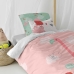 Dekbedovertrek set HappyFriday Moshi Moshi Hola Multicolour Bed van 80 2 Onderdelen