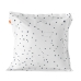 Taie d'oreiller HappyFriday Blanc Constellation Multicouleur 80 x 80 cm