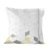 Funda de almohada HappyFriday Blanc Symmetry Multicolor 80 x 80 cm