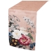 Bordløber Alexandra House Living Pink Tekstil 33 x 180 cm Bomuld Floral