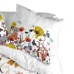 Funda de almohada HappyFriday Birds of paradise Multicolor 60 x 60 cm