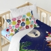 Duvet cover set HappyFriday XMAS Multicolour Baby Crib 2 Pieces