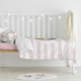 Parure de couette HappyFriday Happynois Kitty Multicouleur Lit de bébé 2 Pièces