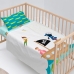 Bedding set HappyFriday Mr Fox Flying Boy Multicolour Baby Crib 2 Pieces