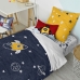 Duvet cover set HappyFriday Mr Fox Starspace  Multicolour Single 2 Pieces