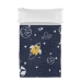 Jeu de draps HappyFriday Mr Fox Starspace Multicouleur Lit 1 persone 2 Pièces