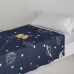 Set beddengoed HappyFriday Mr Fox Starspace Multicolour Bed van 80/90 2 Onderdelen