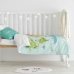 Dekbedovertrek set HappyFriday Happynois World Map Multicolour Wieg voor baby's 2 Onderdelen