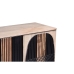 Credenza Romimex Nero Naturale Legno di mango 40 x 77 x 135 cm