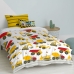 Dekbedovertrek set HappyFriday Mr Fox Machinery  Multicolour Bed van 80 2 Onderdelen