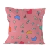 Capa de almofada HappyFriday Baleno Teen Pink Kangaroo Multicolor 80 x 80 cm