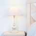 Lampada da tavolo Alexandra House Living Bianco Metallo 40 W 20 x 33 x 20 cm