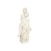 Figura Decorativa Romimex Branco Resina Meninos 15 x 39 x 12 cm