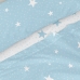 Set di Lenzuola HappyFriday Basic Kids Little star Azzurro Singolo 2 Pezzi