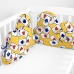 Cot protector HappyFriday Mr Fox Tea time Multicolour 60 x 40 cm