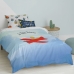 Dekbedovertrek set HappyFriday Le Petit Prince Son Avion Multicolour Bed van 80 2 Onderdelen