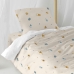 Duvet cover set HappyFriday Mini Animals Multicolour Single 2 Pieces