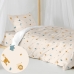 Dekbedovertrek set HappyFriday Mini Animals Multicolour Bed van 80 2 Onderdelen