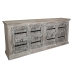 Credenza Romimex Bianco Legno di mango 222 x 96 x 50 cm