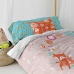 Dekbedovertrek set HappyFriday Moshi Moshi Fantasy Multicolour Bed van 80/90 2 Onderdelen