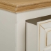 Mesa de Cabeceira Alexandra House Living Branco Natural 33 x 53 x 37 cm