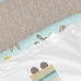 Bedding set HappyFriday Moshi Moshi Rabbit family Multicolour 2 Pieces