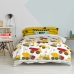 Dekbedovertrek set HappyFriday Mr Fox Machinery  Multicolour Bed van 80/90 2 Onderdelen