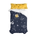 Dekbedovertrek set HappyFriday Mr Fox Starspace  Multicolour Bed van 105 2 Onderdelen