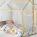 Dekbedovertrek set HappyFriday Moshi Moshi Woodland Multicolour Bed van 105 2 Onderdelen