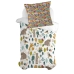 Federa HappyFriday Moshi Moshi Harvestwood Multicolore 80 x 80 cm