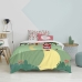 Set husă de pătură HappyFriday Mr Fox Red riding hood  Multicolor Pat 80 2 Piese