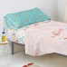 Drap housse HappyFriday MOSHI MOSHI Multicouleur 105 x 200 x 32 cm