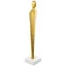 Decoratieve figuren Alexandra House Living Gouden Aluminium 10 x 10 x 53 cm