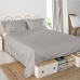 Lenzuolo Superiore HappyFriday Basic Grigio 260 x 270 cm