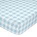 Onderlaken HappyFriday BASIC KIDS Blauw Wit 70 x 140 x 14 cm