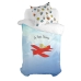 Taie d'oreiller HappyFriday Le Petit Prince Son avion Multicouleur 50 x 75 cm