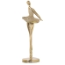 Decoratieve figuren Alexandra House Living Gouden Acryl Plastic Melamine Ballerina