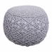 Puff Alexandra House Living Cinzento claro poliestireno 45 x 40 x 45 cm