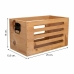 Opslagdozen Alexandra House Living Bruin Sparrenhout 17 x 15 x 28 cm 25 x 13,5 x 14 cm 22 x 10,5 x 13 cm 3 Onderdelen