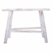 Banqueta Alexandra House Living Branco Pinheiro 25 x 50 x 70 cm