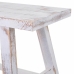 Banqueta Alexandra House Living Branco Pinheiro 25 x 50 x 70 cm