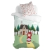 Federa HappyFriday Mr Fox Red Riding Hood Multicolore 80 x 80 cm