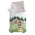 Federa HappyFriday Mr Fox Red Riding Hood Multicolore 80 x 80 cm