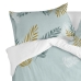 Capa de almofada HappyFriday Blanc Foliage Mint Multicolor 50 x 75 cm (2 Unidades)