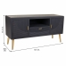 Credenza Alexandra House Living Dorato Grigio scuro 40 x 61 x 121 cm