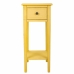 Mesa auxiliar Alexandra House Living Amarillo 33 x 78 x 33 cm